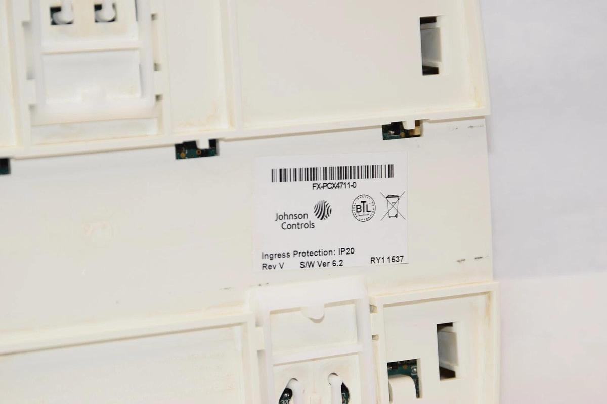 Used JOHNSON CONTROLS FX-PCX4711-0 Rev V Ver. 6.2 PCX4711 Prog. Expansion Controller