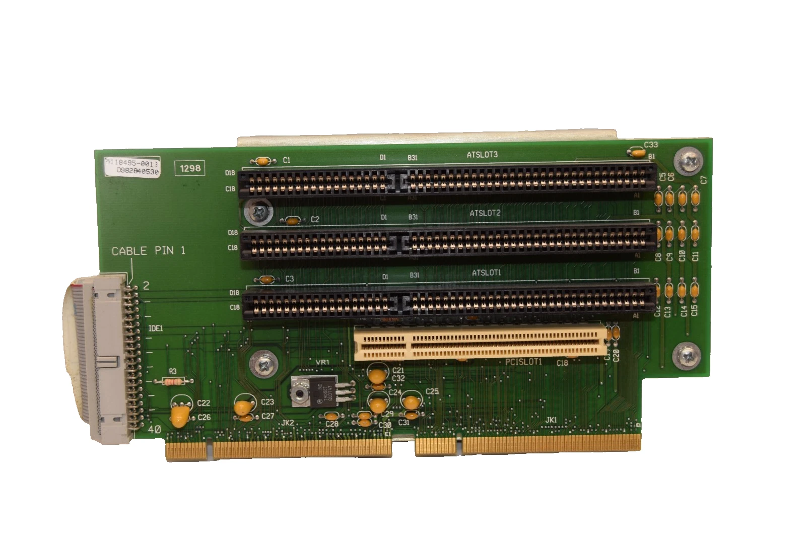 Used XYCOM 118495-001 3-Slot Card Module with ST320014A Internal Hard Drive