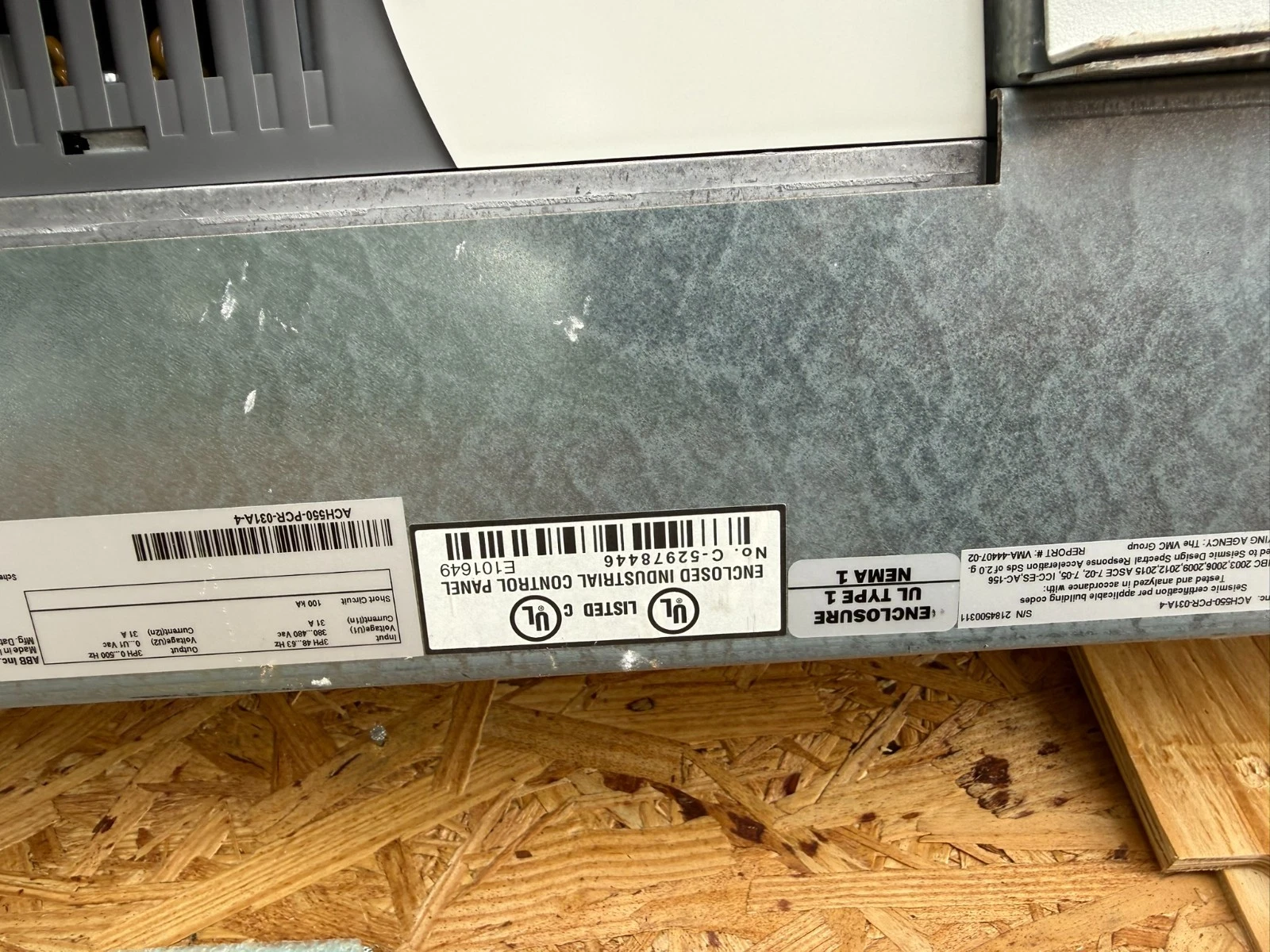 ABB Drive ACH580-PCR-044A-4+B056 3ph 480v ACH580PCR044A (NEW take out)