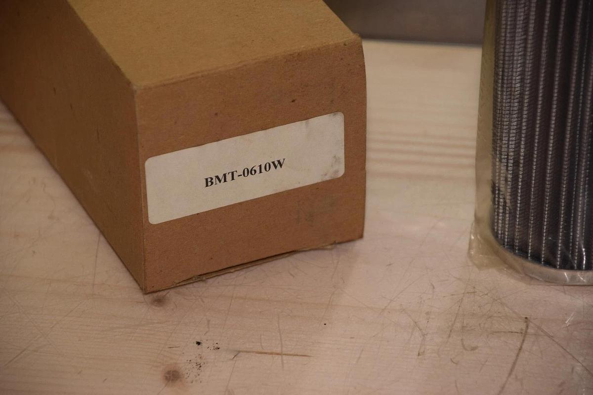 (LOT OF 6)  NO NAME BMT-0610W METAL SCREEN HYDRAULIC FILTER NEW 1" orifice