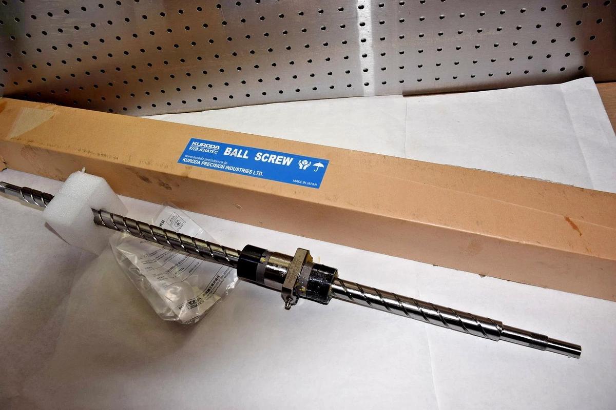 KURODA Ball Screw GZ2060QS-ZESR-0752-X0628-C5H 20-60 C5H  AFP4234 20mm 24.5" NEW