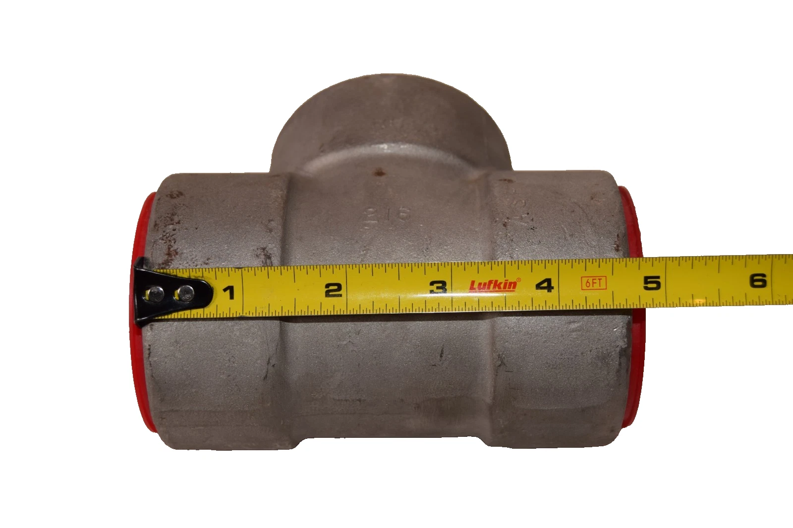 Pipe Tee 2" x 2" x 2 3MSW Socket Weld 304 ZS Stainless Steel A182 216