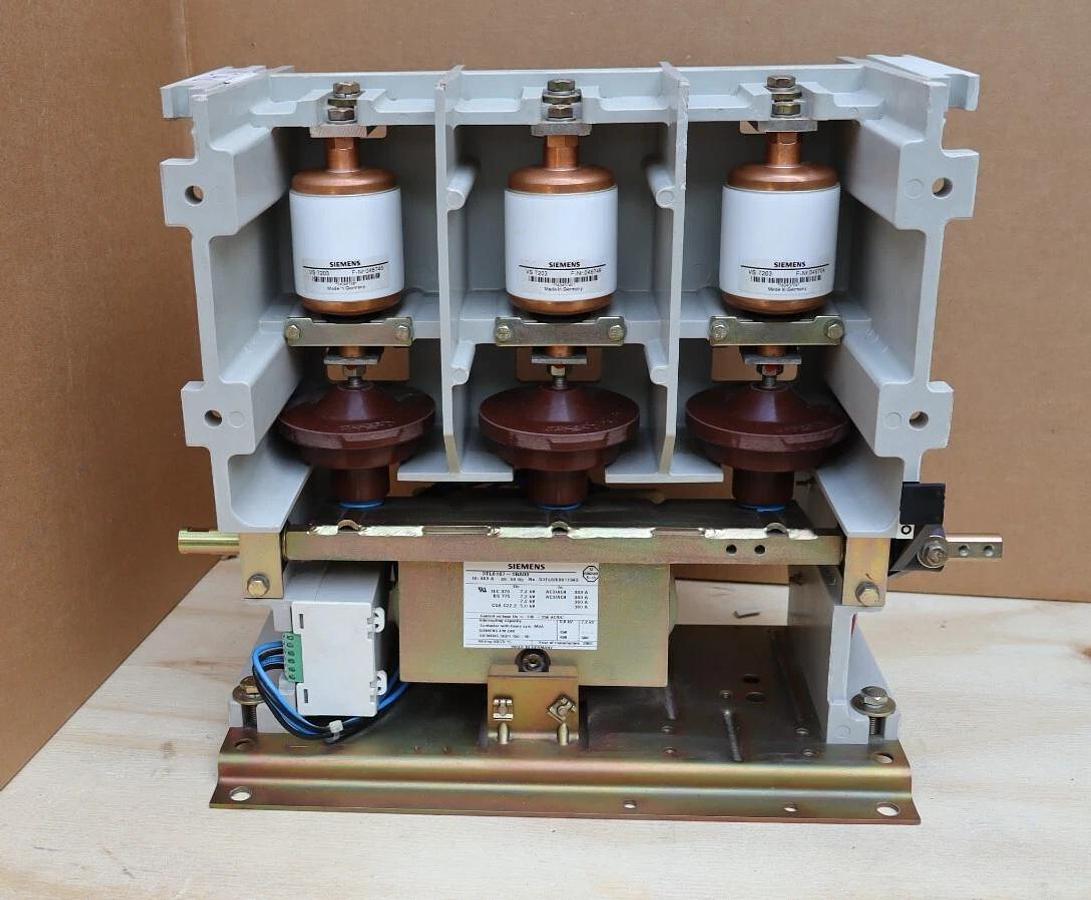 Used Siemens Vacuum Contactor 3TL8107-1BA00 3TL81071BA00 400a 7.2kV