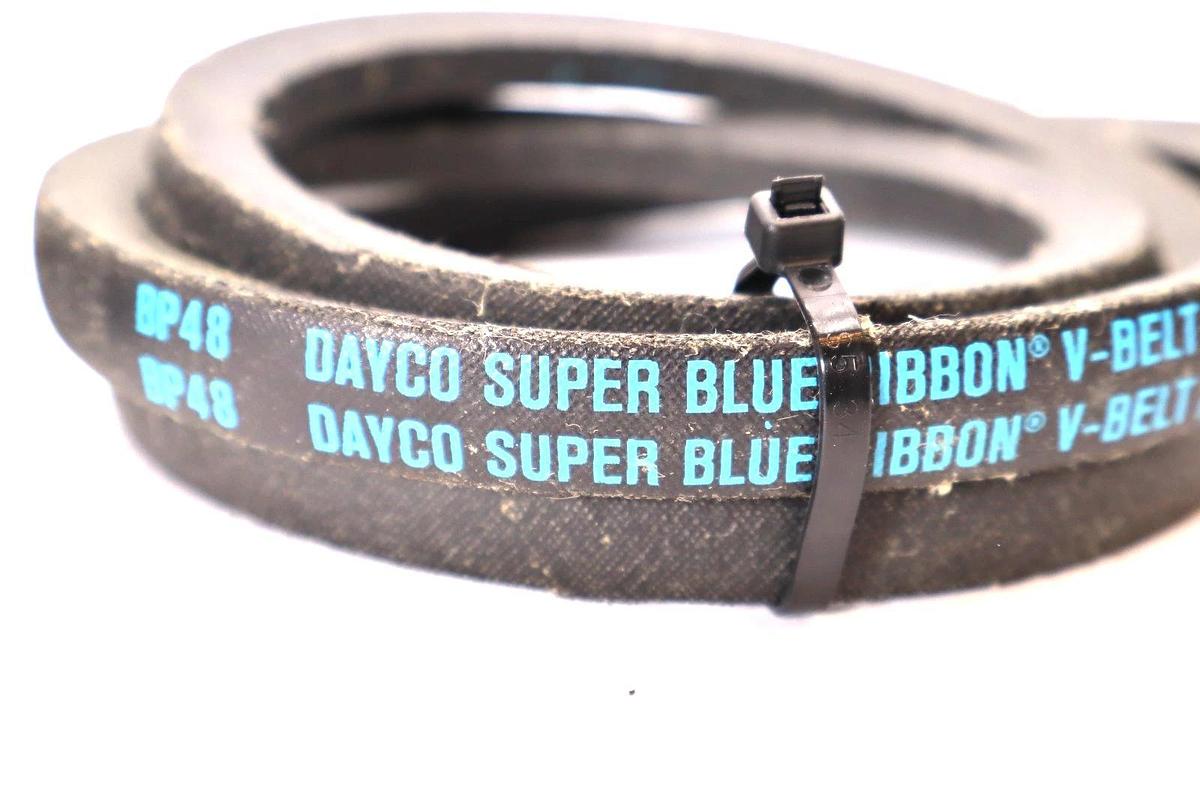 Dayco Belt BP48 Super Blue Ribbon V-Belt USA (New - Lot of 2)