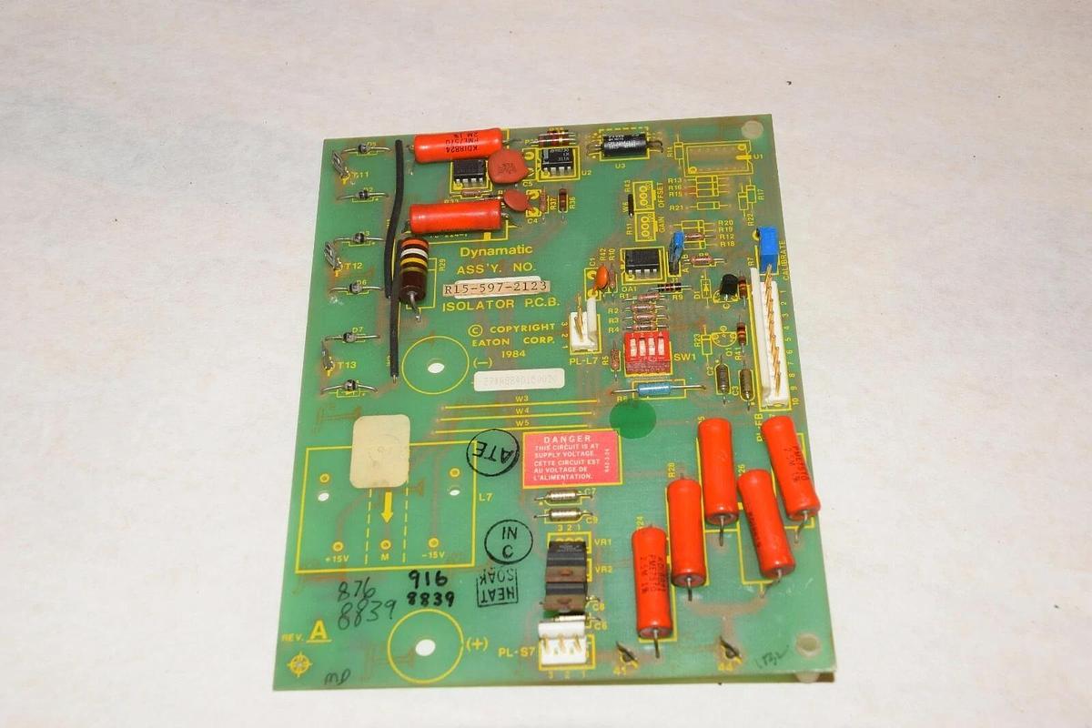 Used DYNAMATIC R15-597-2123 ISOLATOR P.C.B CIRCUIT BOARD