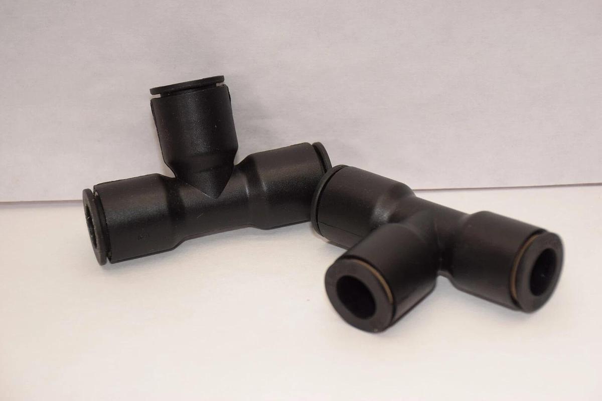 (10) LEGRIS Push-to-Connect 1PEU8 1/2" Union Tee Fitting NEW