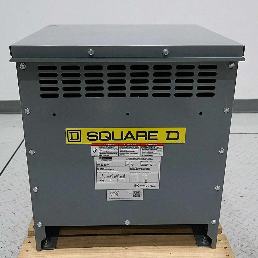 Square D Schneider 15kva Transformer EXN15T3HFCU 3ph 480v 208Y/120V 15 kva NEW