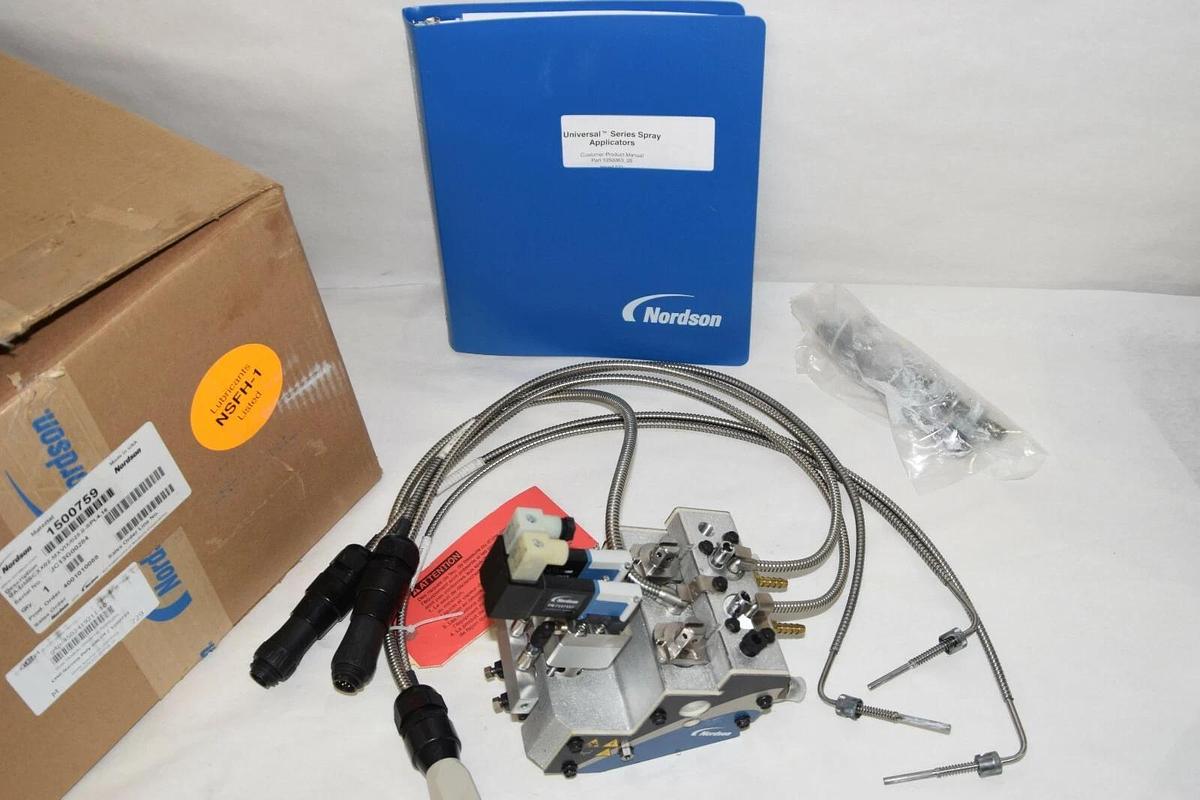 NORDSON 1500759 Applicator Glue Head UA-UMSCXX02-MXVIX/025.0-SPL4,16 (New)
