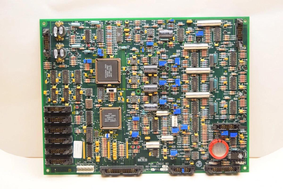 Used EMERSON / LIEBERT 02-790811-10 Rev 5 Rev 5 Logic Circuit Board