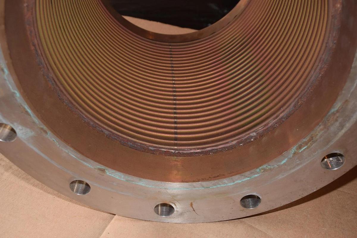 Used 304 Stainless Steel Flex 12" X 19"  Expansion Joint Fitting SS