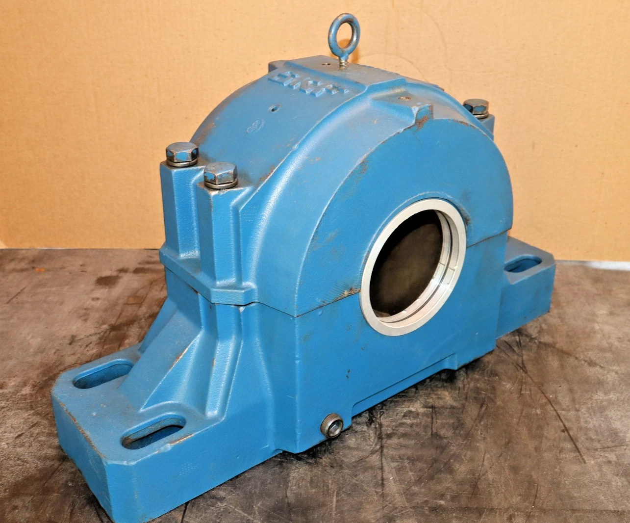 SKF Pillow Block HOUSING 4-Bolt SAF630 SAF-630 SAF 630 Split Plummer 2 Piece NOS