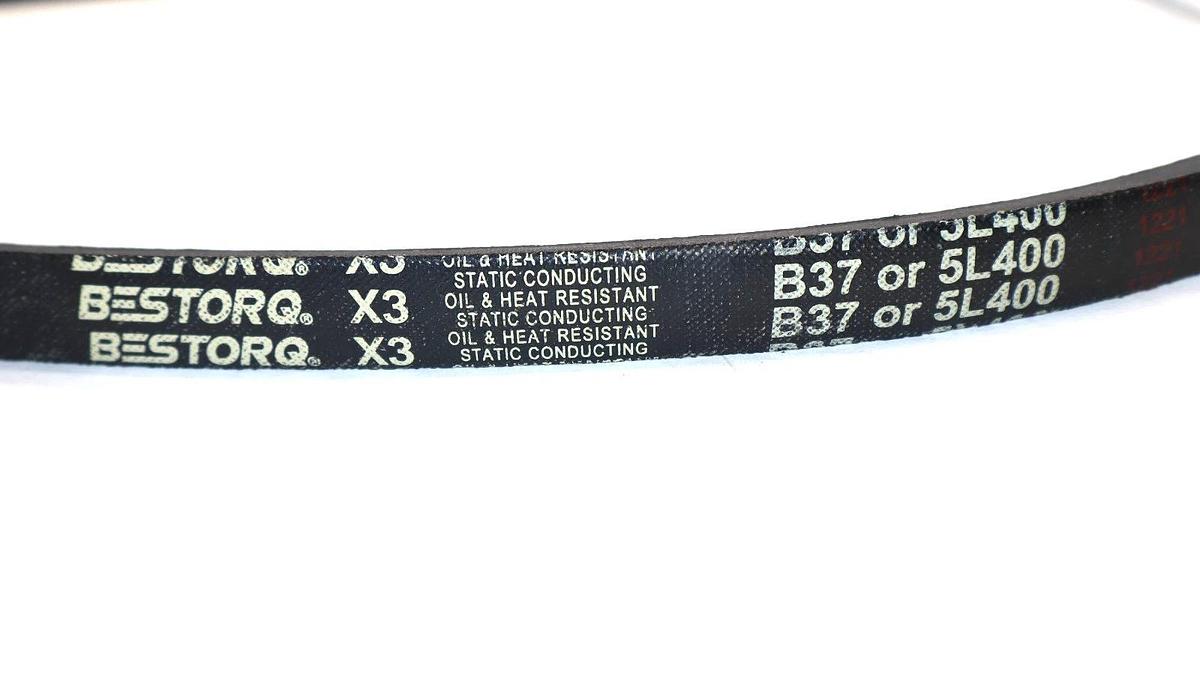 (NEW - Lot of 3) BESTORQ B37 , B-37 , 5L400 X3 V-Belt