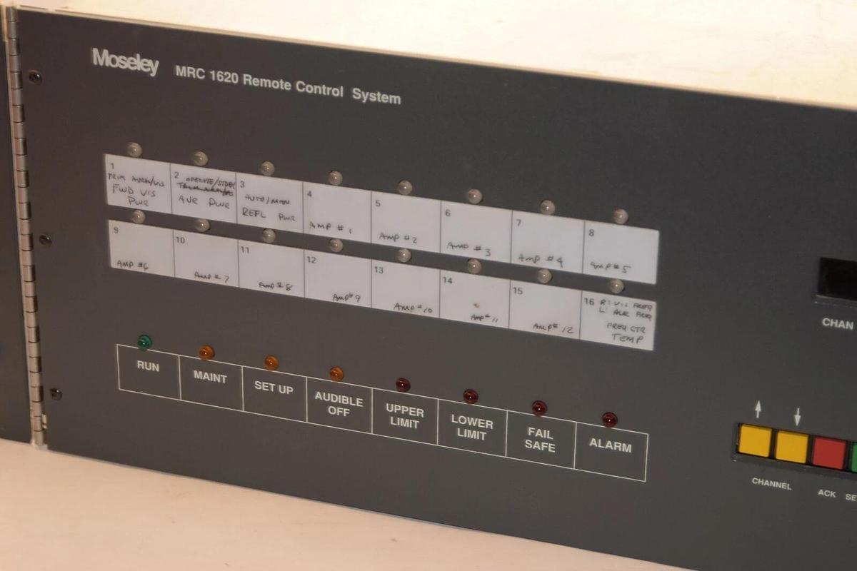 Used MOSELEY MRC-1620 MRC1620 MRC 1620 Remote Terminal Control System