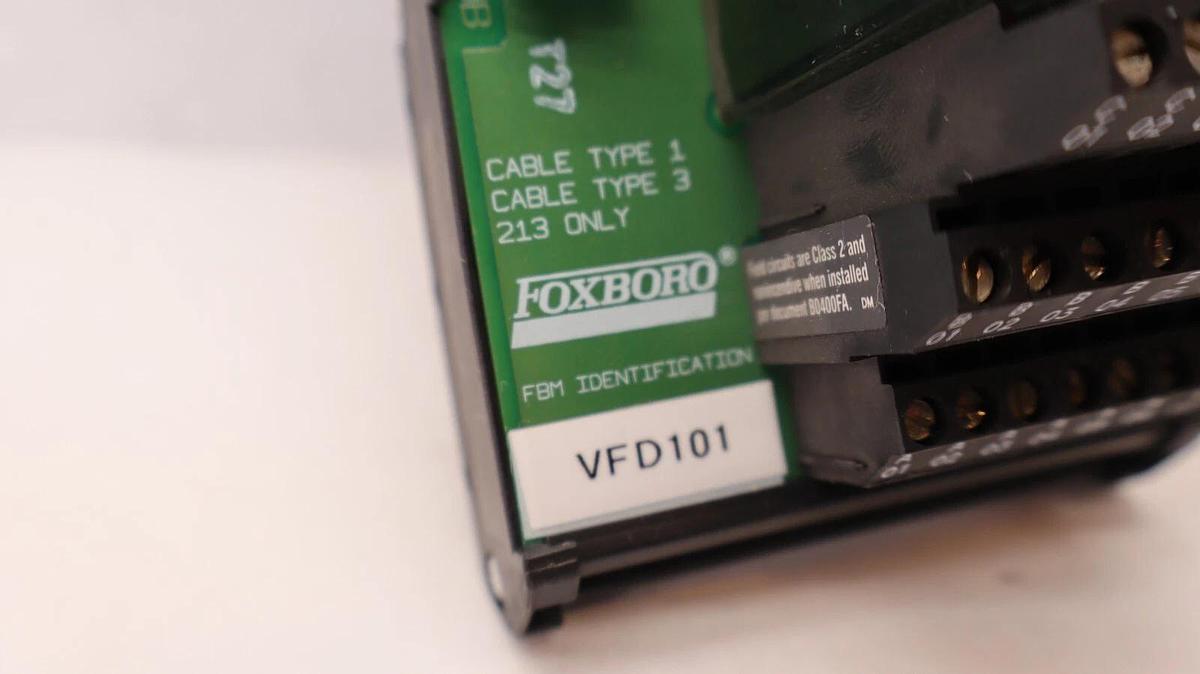 Used FOXBORO INVENSYS FBM201 P0916AP 0C RY0834 0-20mA 8pt 8 Input Module