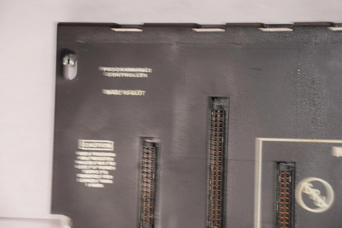 Used GE FANUC IC693CHS391K 10 Slot Expansion Base Rack