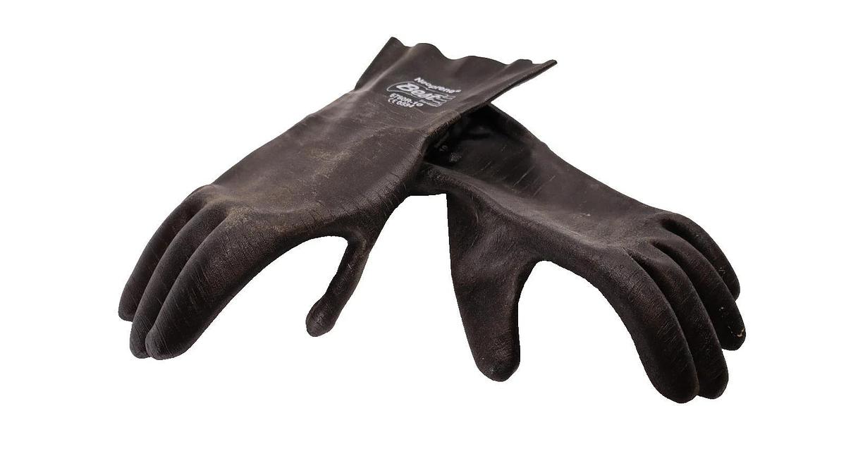 Best Neoprene Gloves 6780R-10 Size Sz 10 Chemical Resistant (Lot of 16 - NEW)