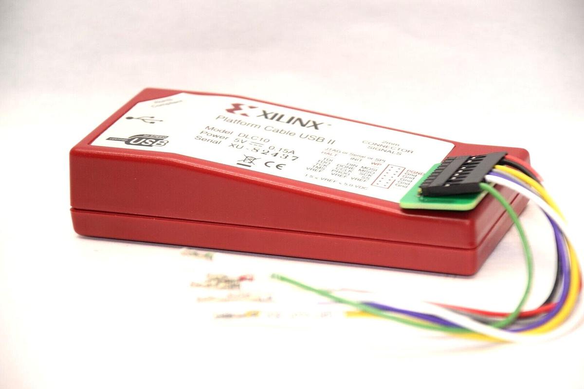 Used XILINX DLC10 5V 0.15A Platform Cable USB II