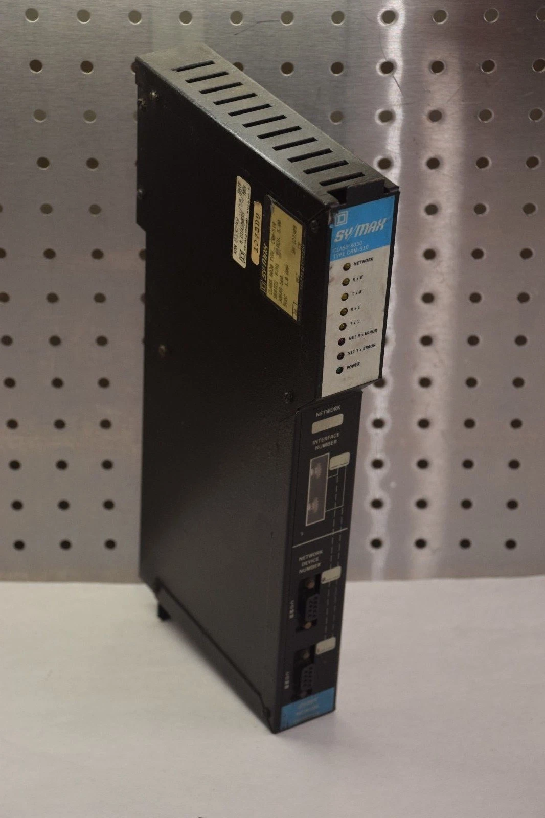 Used SQUARE D SY/MAX 8030 CRM-510 SERIES E/H1 INTERFACE MODULE