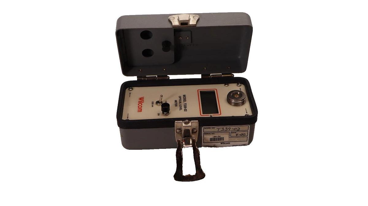 Used Wilcom T339-02 Optical Level Meter T33902