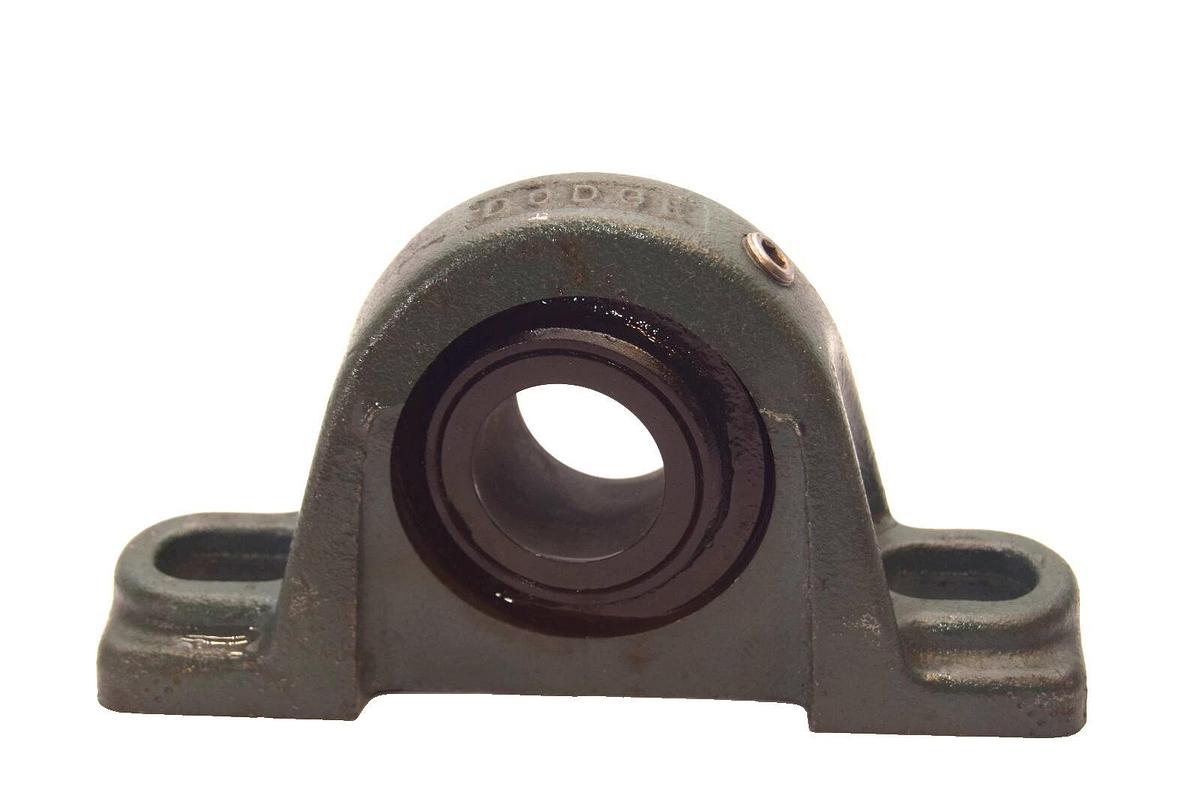 DODGE 124133 , 1-3/16" 2-Bolt Pillow Block Bearing NOS