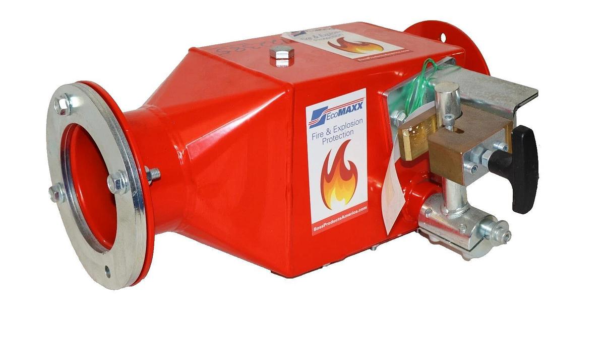 AIRCOM SRL ECOMAXX Safety Not Return Explosion Isol Valve SNR 100 ÷ 400 4" (NOS)