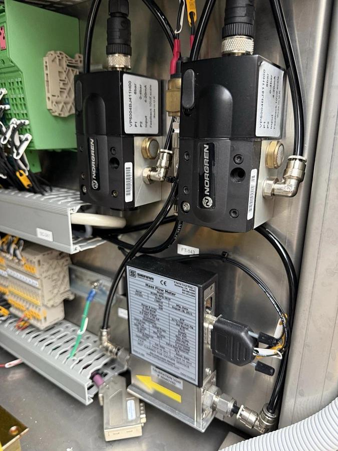 Used GE Healthcare UniFlux Cabinet 10 Tangential Flow Filtration System 2011