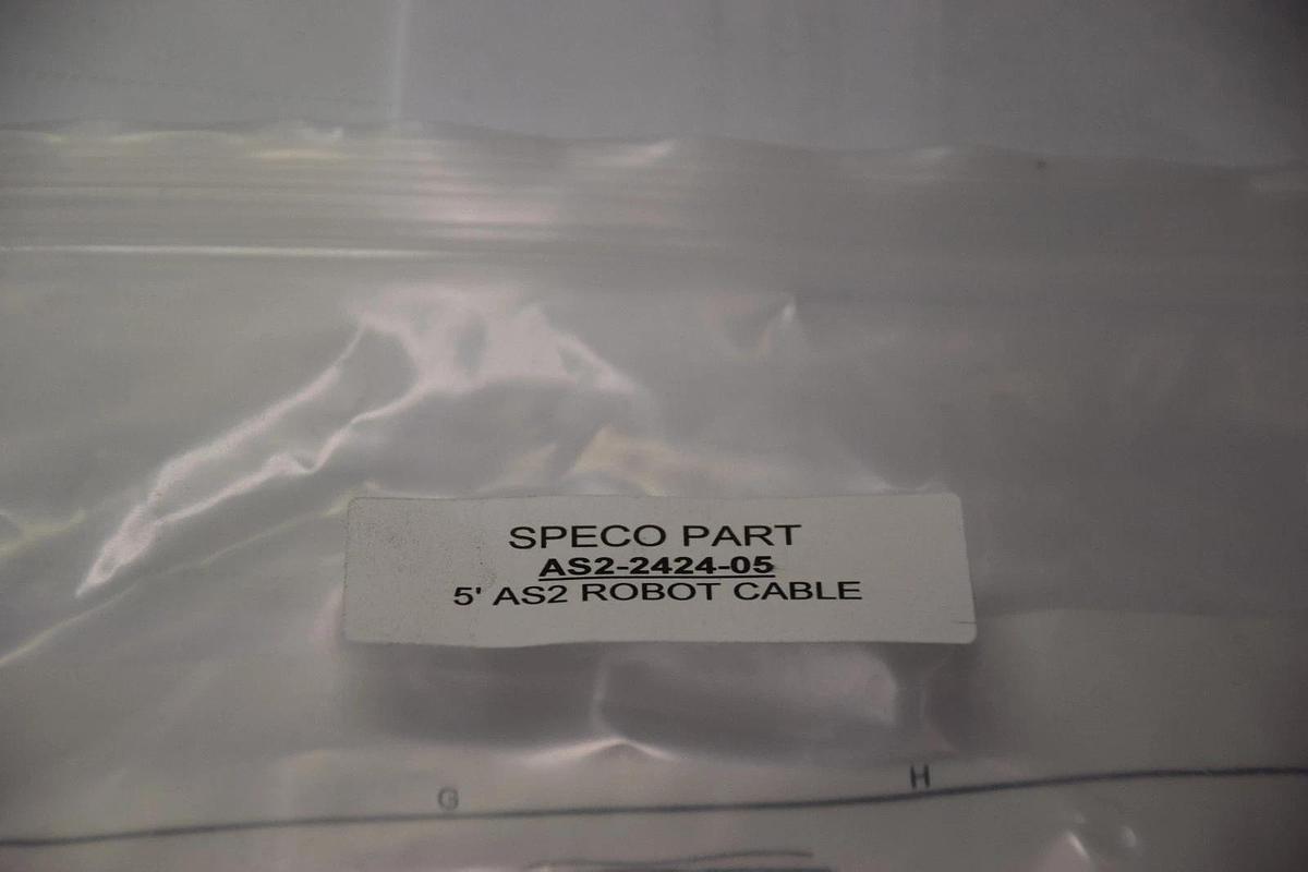 SPECO AS2-2424-05 AS2-2424-05 5' AS2 ROBOT CABLE NEW