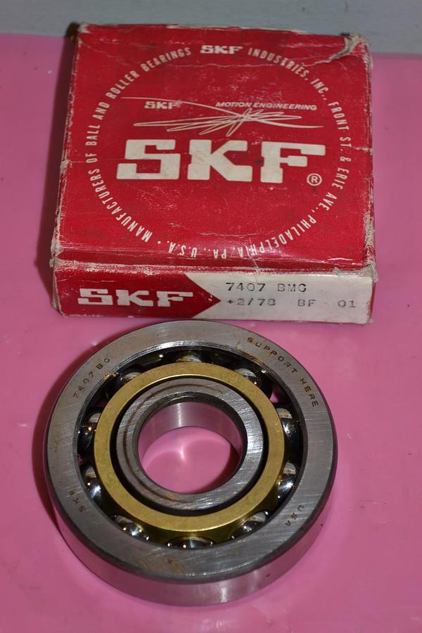 SKF BEARING 7407 BMG 7407BMG 7407 BG BORE 1 3/8" NEW