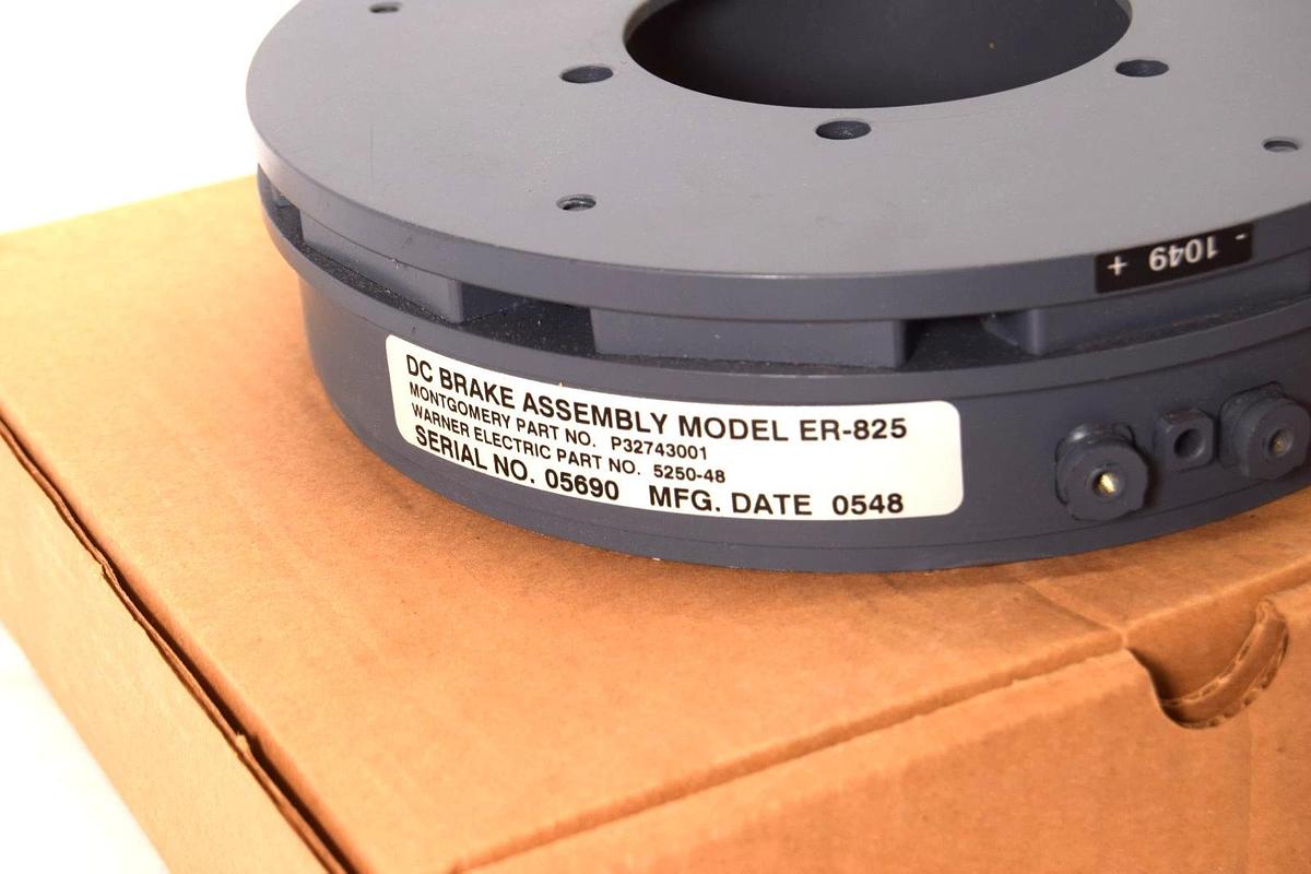 Warner Electric DC Brake Assembly ER-825 ER825 5250-48 5250-631-019 (New)