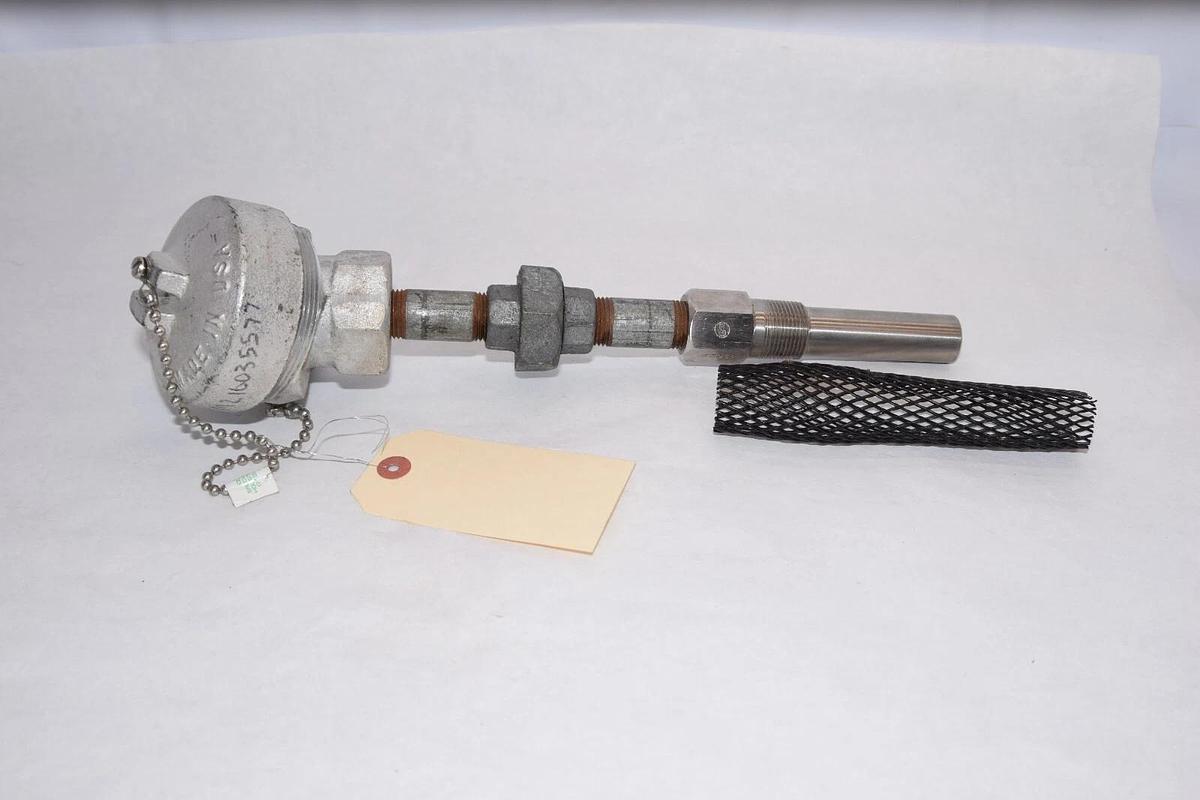 (NEW) CONTROL SPECIALTIES M216035577 1" 316SS Thermowell Temperature Sensor