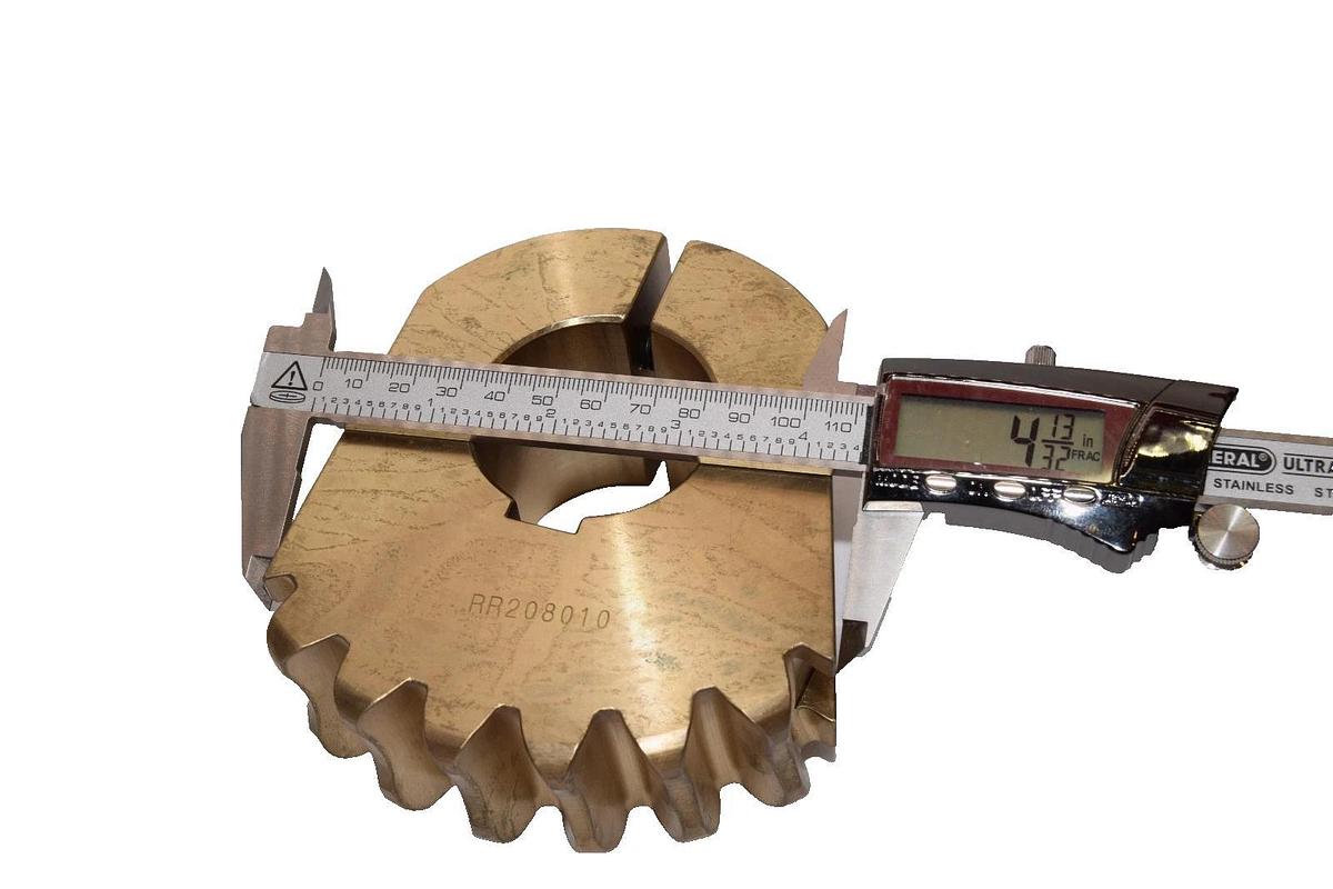 Kikusui 025-RR208010 RR208010 Main Pressure Libra Adjusting Worm Wheel Brass NEW