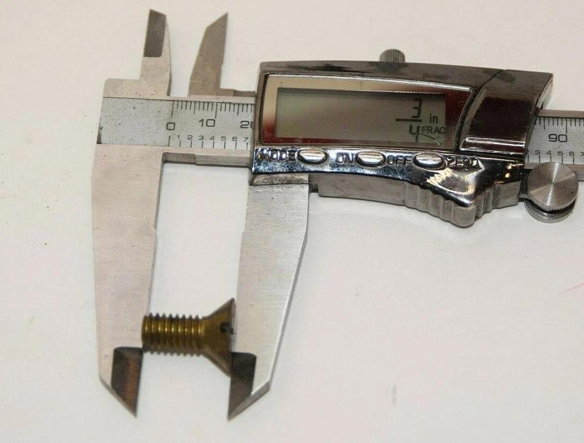 5/16"-18 x 3/4" Brass Slotted Pan Head Screw (NEW - Lot of 80)