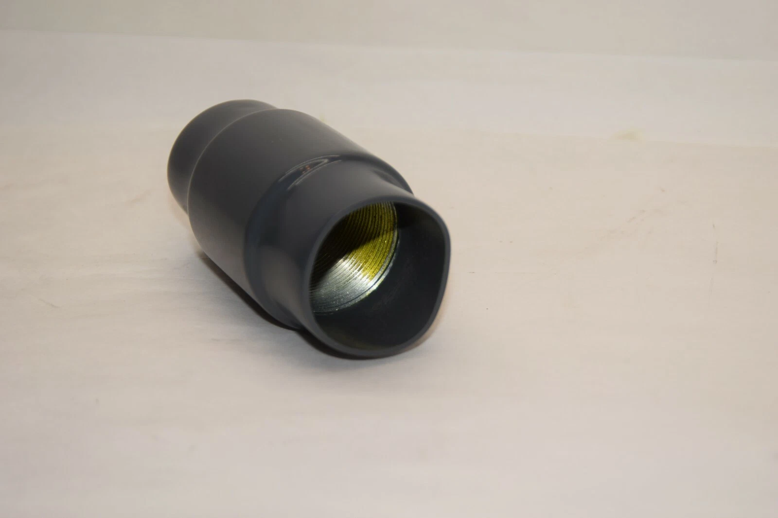 (NEW) PLASTI-BOND Red H2OT 1-1/2" Coated Conduit Body Straight Fitting