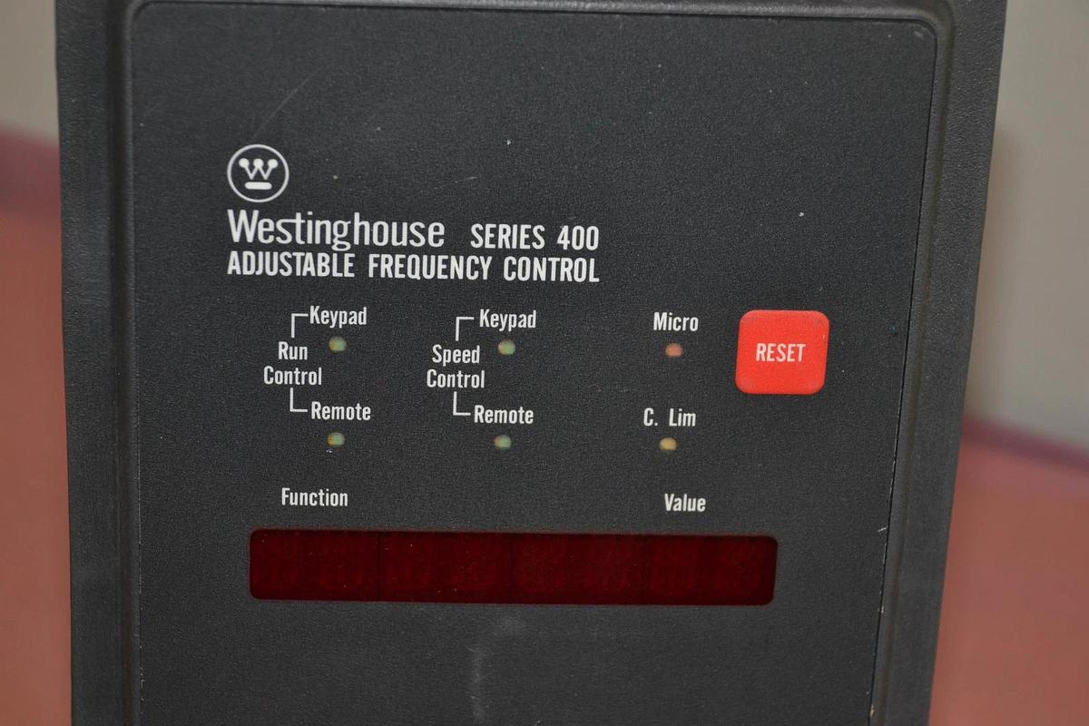 Used WESTINGHOUSE 3D17415G01 Series 400 Adjustable Frequency Control