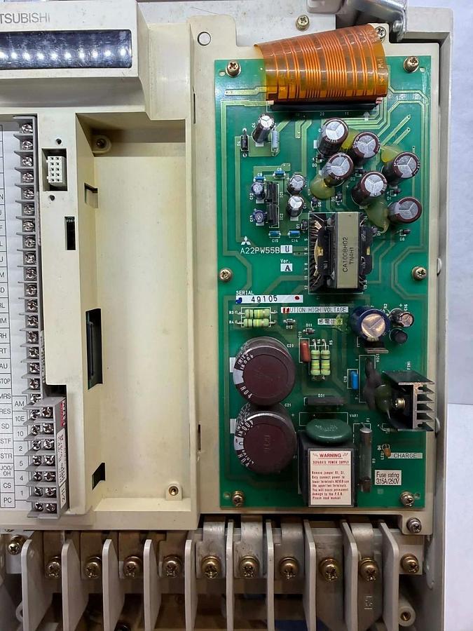 Used Mitsubishi Freqrol A-200 15hp Inverter Drive FR-A220-11K-TF2 FRA22011KTF2