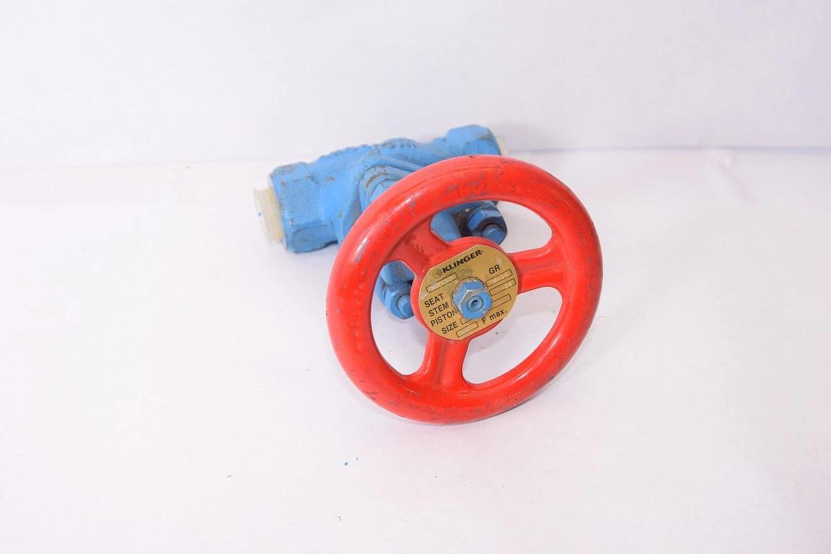 (NEW) KLINGER 900CWP GR CR-16 3/4" Piston Valve