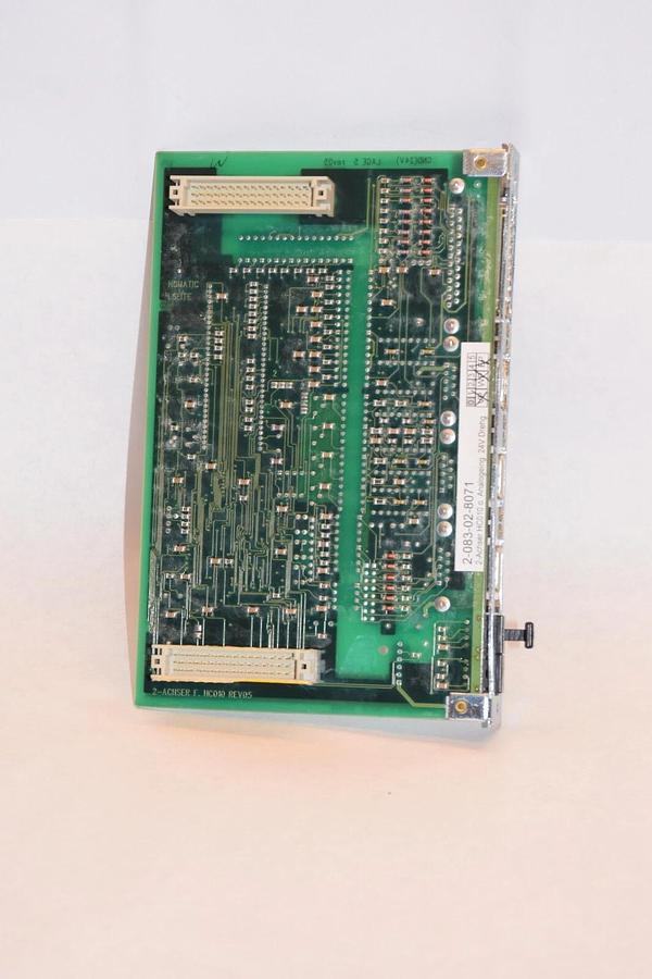 Used HOMATIC 2-083-02-8071 2-Achser F. HC010 Rev 05 Analog Control Card