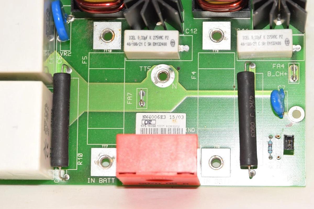 Used NEWAVE SA POWERWARE EXIDE CIRCUIT BOARD NW4006E3 NW4006E 3 NW4006F