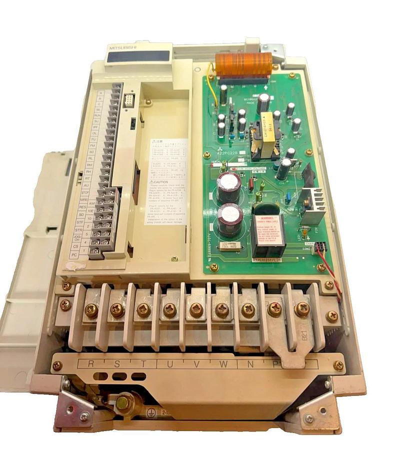 Used Mitsubishi Freqrol A-200 20HP Inverter Drive FR-A220E-15K-TF2 FRA220E15KTF2