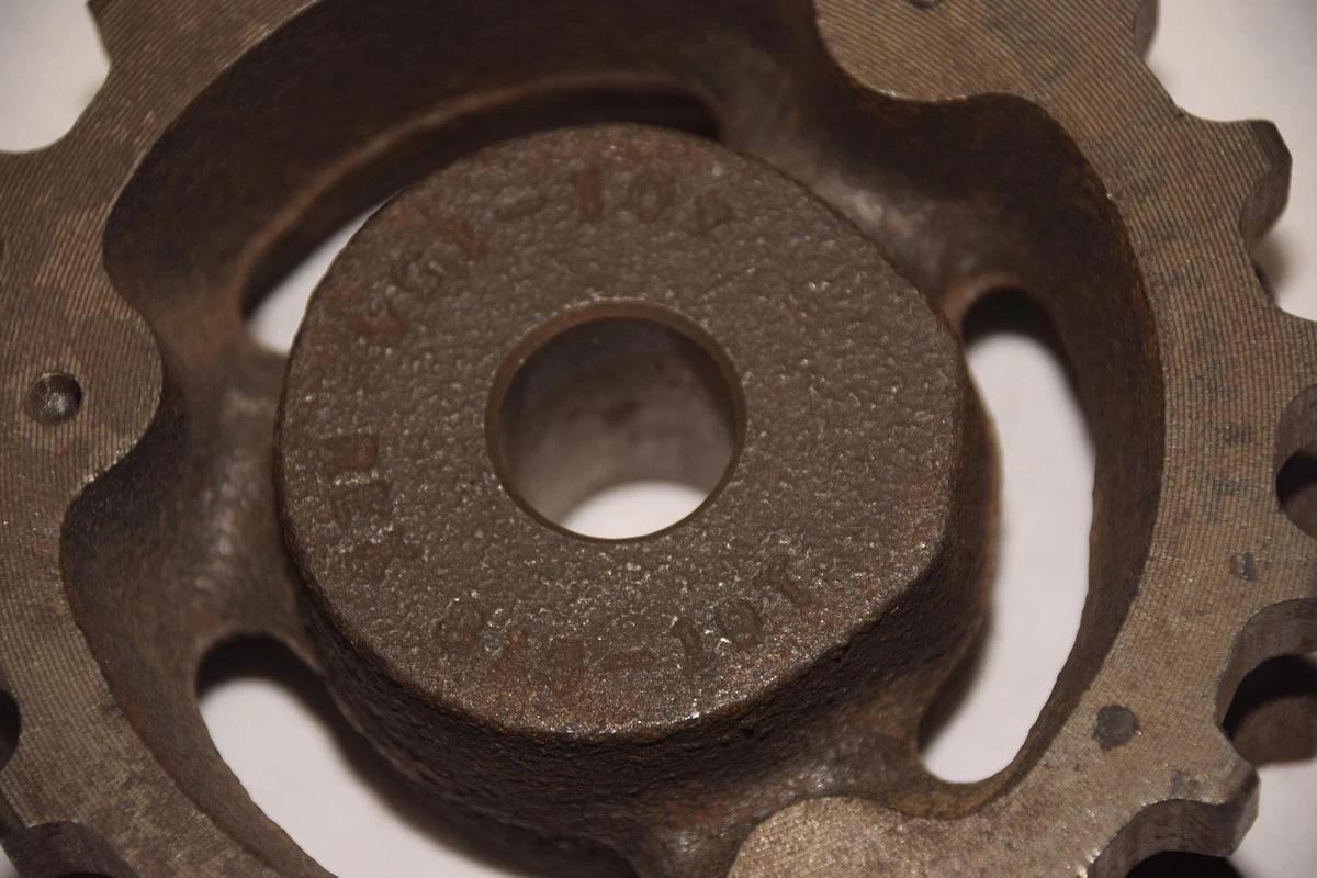 REX 401-154 3/4" BORE DOUBLE CHAIN SPROCKET NEW