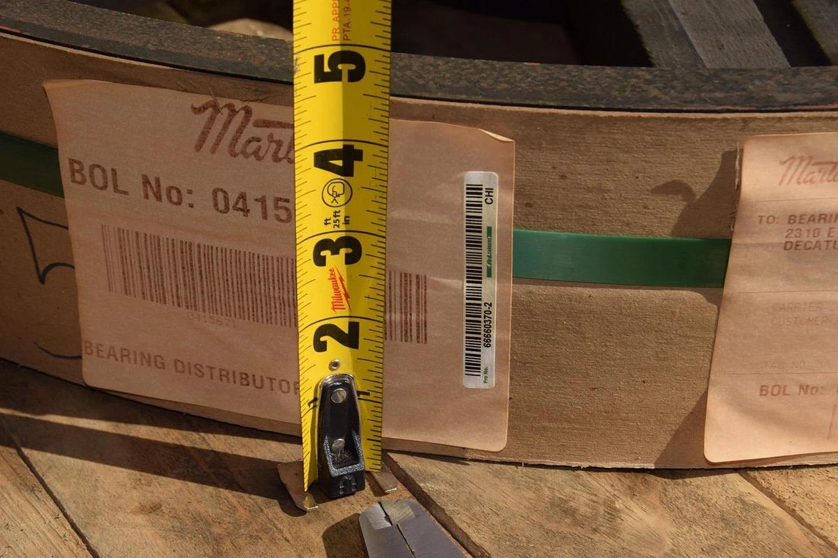 MARTIN Sheave 65V3150J 6-5V31-5J 5V V-Belt 6 Groove 31.5" dia QD-J USA (NEW)