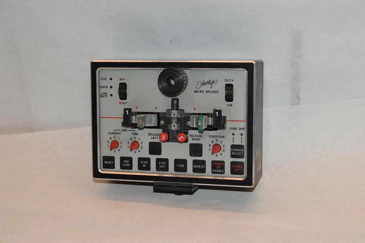 Used Fiberlign FIBERLIGHT MICRO SPLICER PERFORMED MSR-PROT