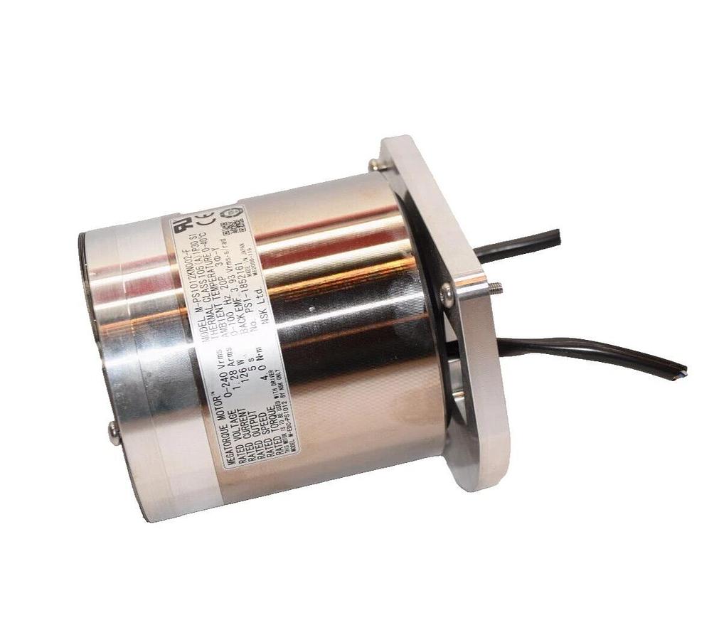 Used NSK Megatorque Motor M-PS1012KN002-F MPS1012KN002F 0-240v PS1-1852161 4Nm 126w
