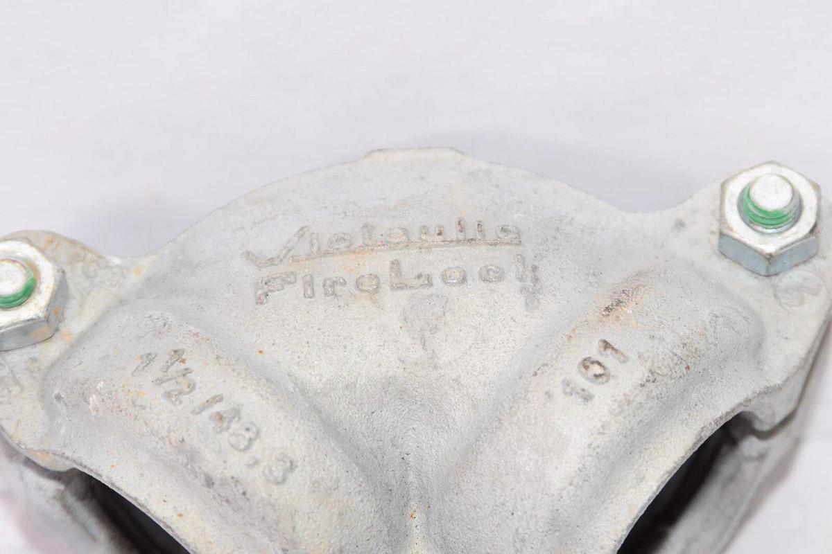 (NEW) VICTAULIC FireLock 1-1/2" / 48.3 101 90 Degree Fitting Galvanized