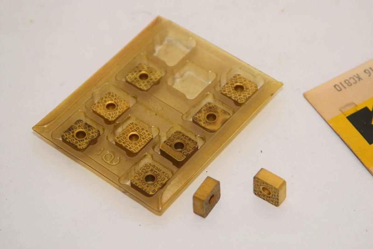 (NEW - Pack of 10) KENNAMETAL Kentrol KC810 SNMM 3 534 Carbide Insert