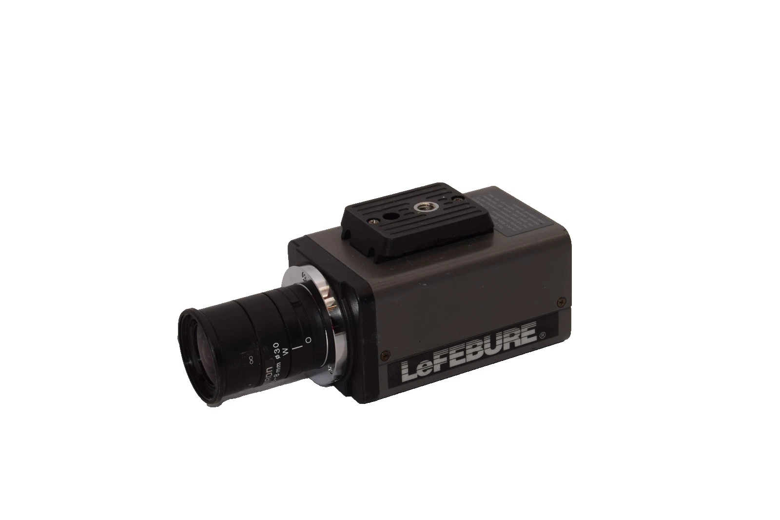 Used Lefebure 4E 122861 Security Camera w/Tamron 3.5-8mm Lens