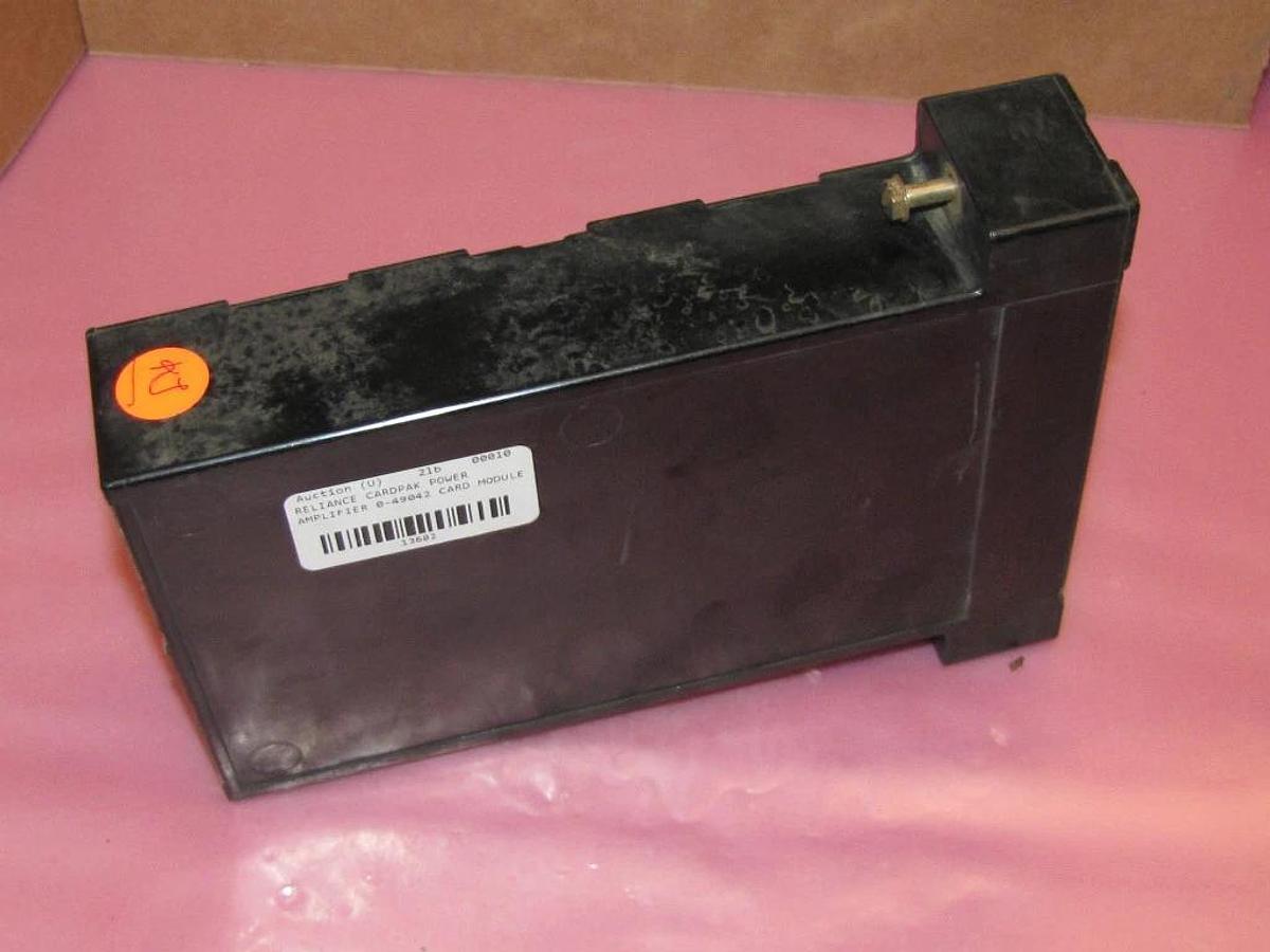 Used RELIANCE CARDPAK POWER AMPLIFIER 0-49042 049042