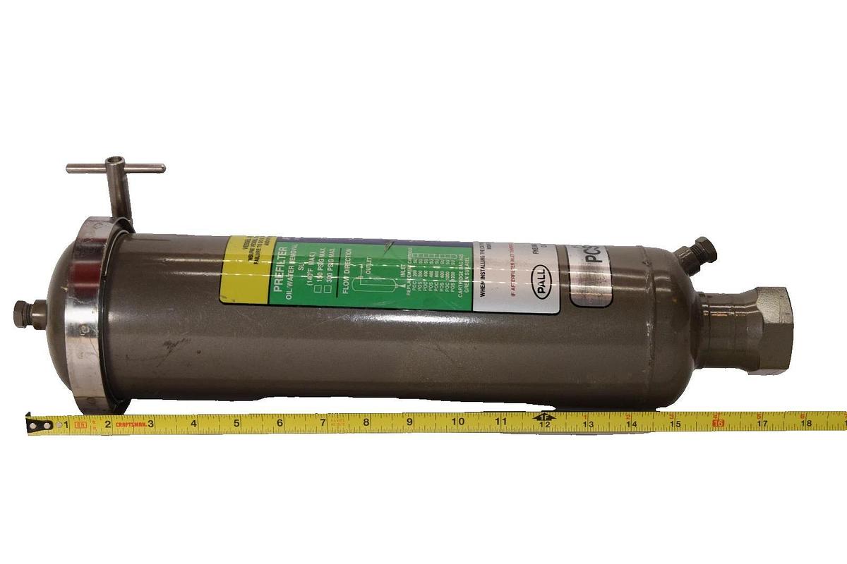 (NEW) PALL PCS120  PCS12001G16 1" Housing Filter *Housing Only*