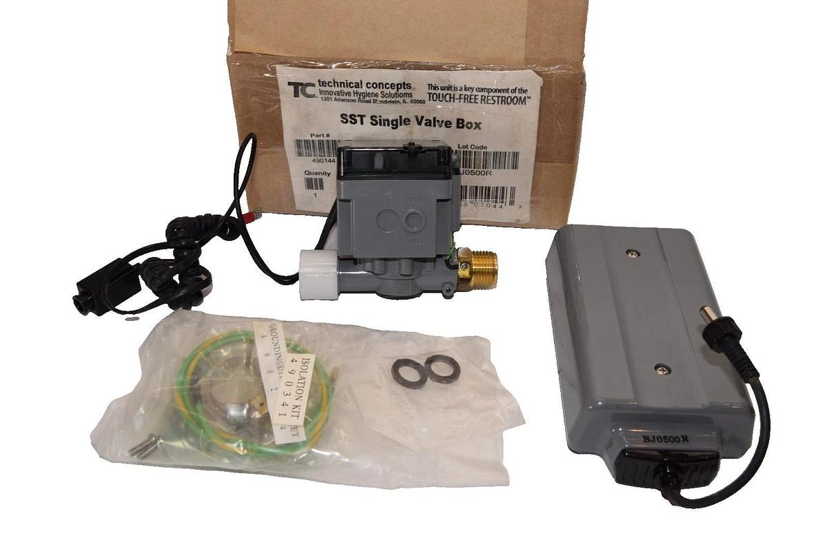 Technical Concepts 490144 SST Single Valve Box Touch Free Mixing Valve