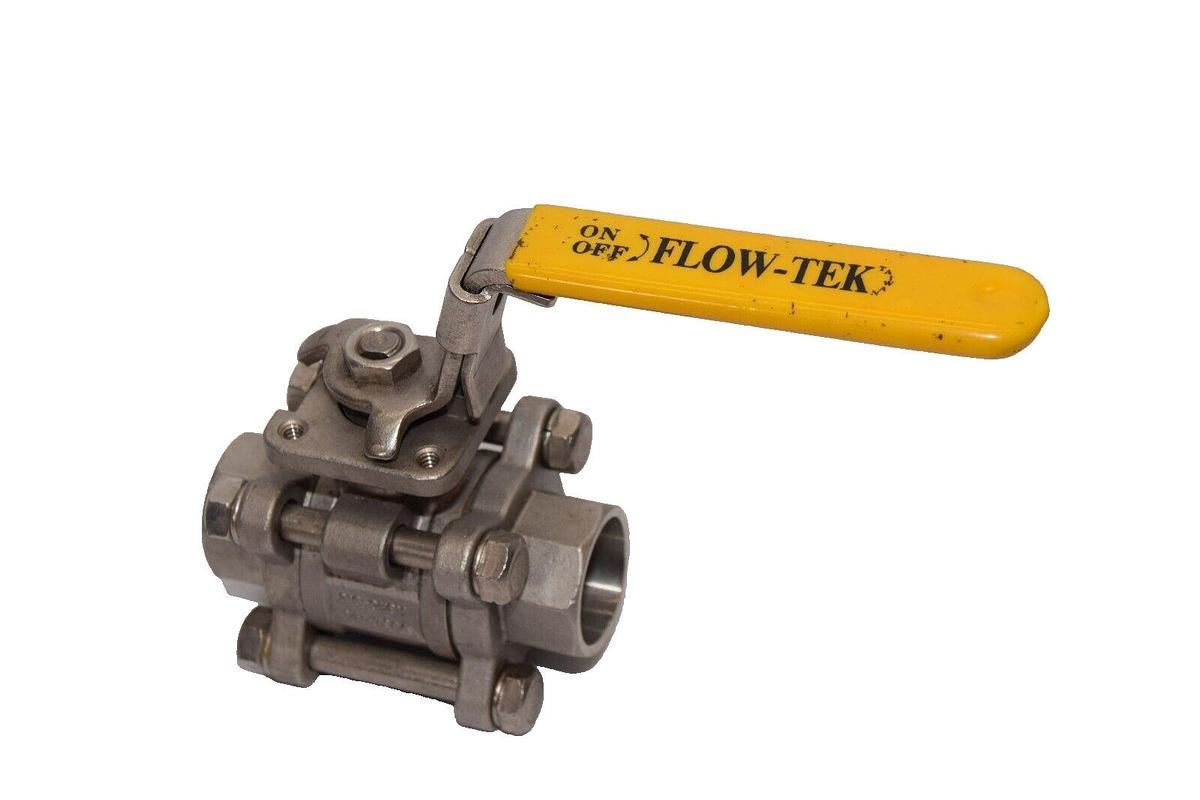 (NEW) FLOW TEK 316-CF8M 3/4" 1000 WOG Check Valve